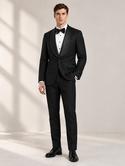 Black Shawl Lapel Tuxedo
