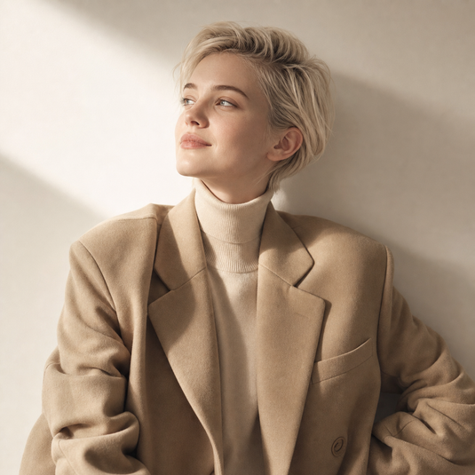 Oversized Relaxed Blazers-3