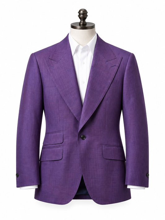 Purple Gradient Two-Piece Suit
