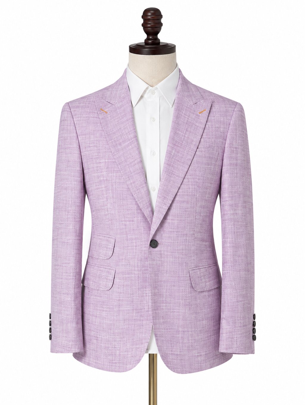Lavender Notch Lapel One-Button Suit