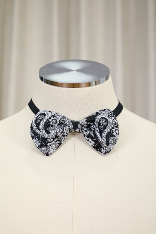 Paisley Jacquard Bow Tie