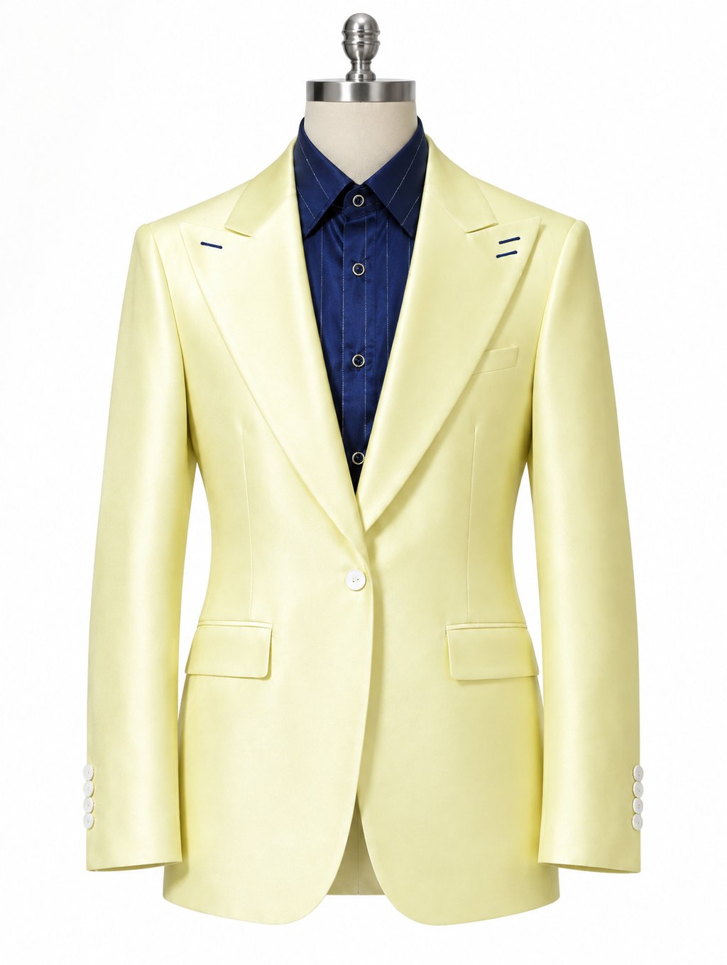 Cream Peak Lapel Tuxedo