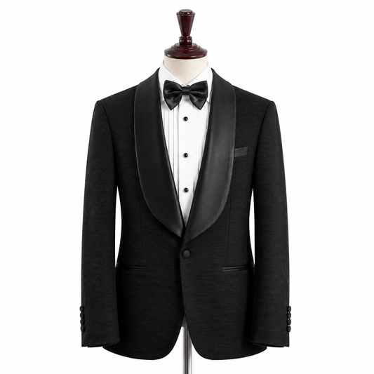 Black Shawl Lapel Tuxedo