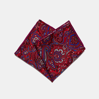 Heritage Paisley Silk Square