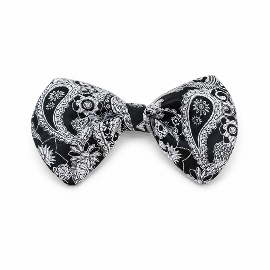 Paisley Jacquard Bow Tie